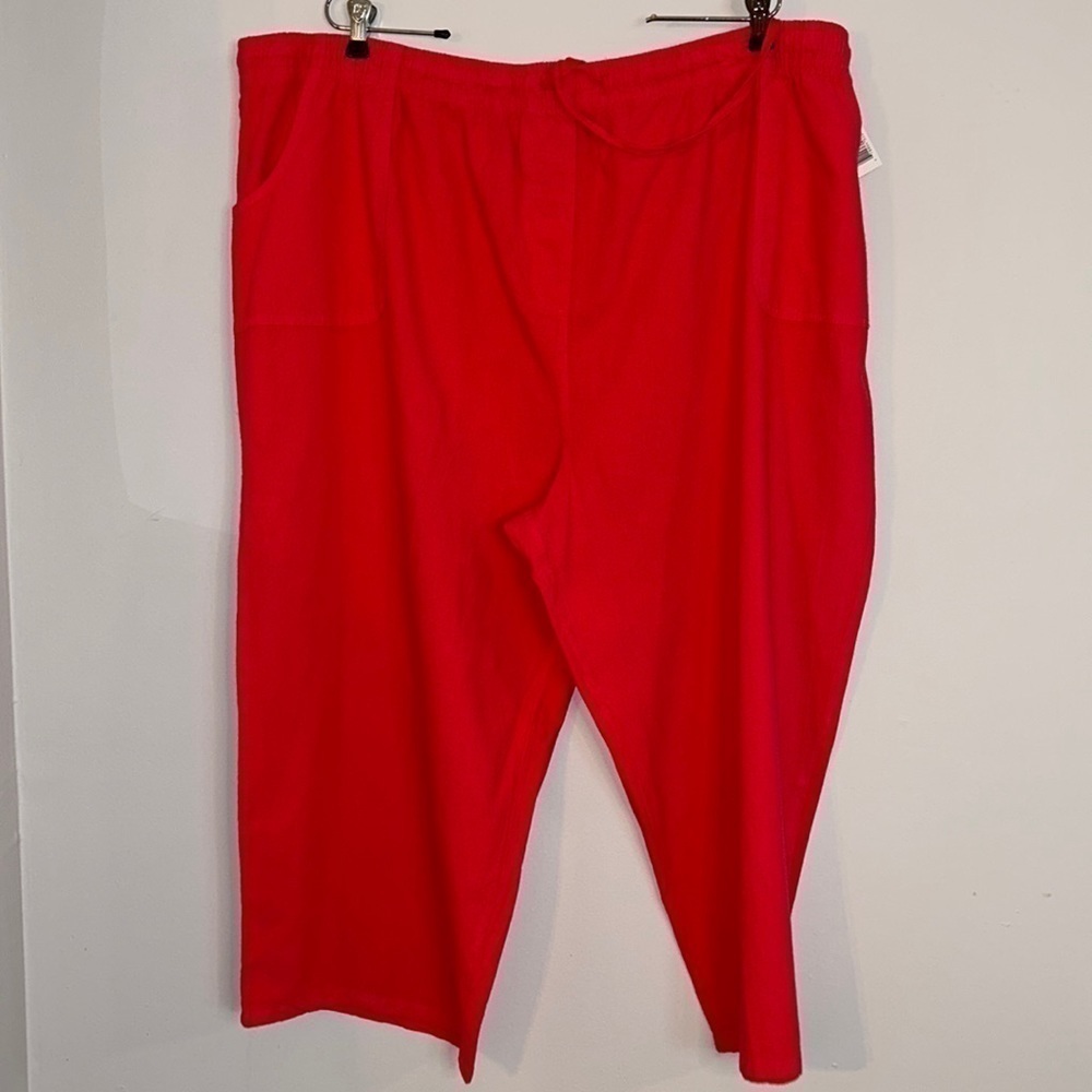 Basic Editions Drawstring Capri Pants – New With … - image 1